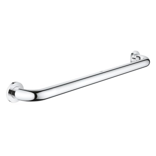 Grohe 40794001 Essentials 24 in. Grab Bar, Starlight Chrome