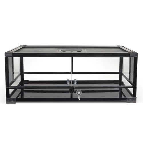 Zilla QuickBuild Reptile Terrarium Habitat with Swing Door 30x12x12