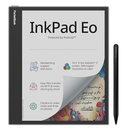POCKETBOOK Ebook InkPad Eo 10 3 E-Ink Kaleido 3 64GB WI-FI Mist Grey