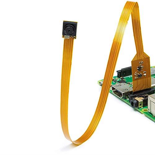 Arducam 1/4 Inch 5 Megapixels Sensor Spy Camera Module with Flex Cable for Raspberry Pi Model A/B/B+ Pi 2 and Raspberry Pi 3