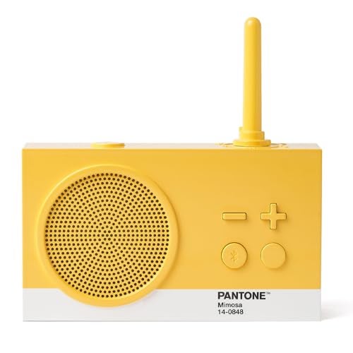 Lexon Thykho 3 Fm Radio and Bluetooth Speaker Pantone -Yellow