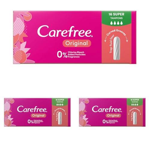 Carefree Original Super Tampons 48 pack
