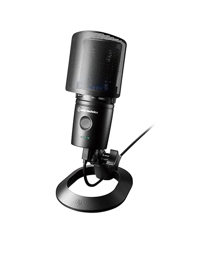 AudioTechnica AT2020USB-XP Cardioid Condenser Microphone USB Digital (Black)