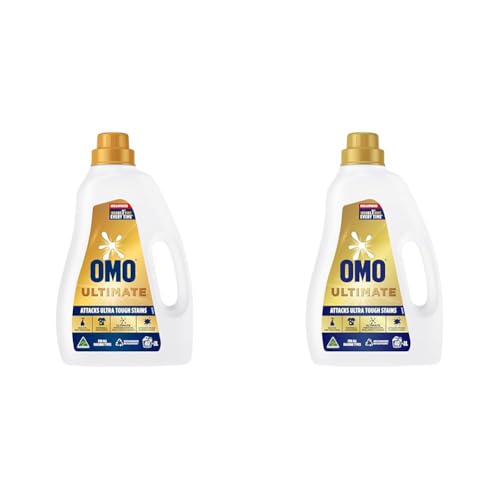 OMO Ultimate Front & Top Loader Laundry Liquid 2 L (Pack of 2)