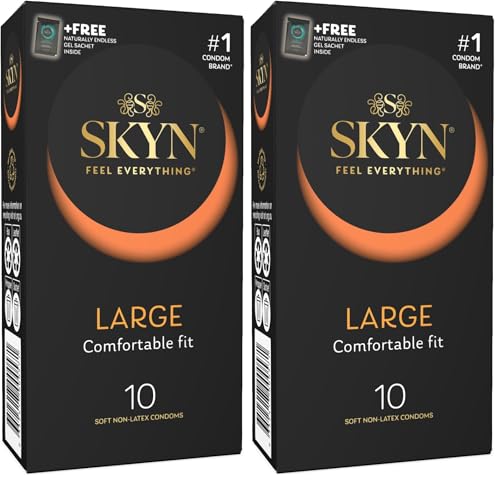 SKYN® Large Ultra-Soft Non-Latex Condoms 20 Pack