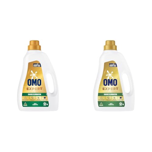 OMO Expert Odour Eliminator Laundry Liquid 2 L (Pack of 2)