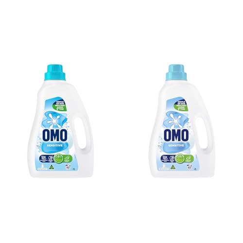 OMO Sensitive Front & Top Loader Laundry Liquid 2 L (Pack of 2)