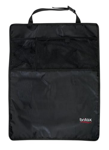 Britax Kick Mat Seat Protector, 2 Pack, Full Coverage Water Resistant Back with Mesh Organiser Pockets, (39569)