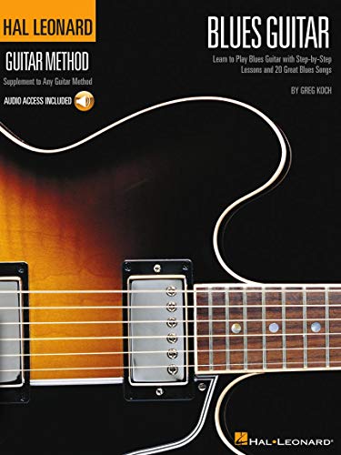 Hal Leonard Blues Guitar Method Book with Online Audio