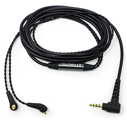 Etymotic Research OO1005 ER4 SR/XR Balanced 2.5mm Replacement Cable Black