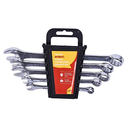 Supercraft Ratchet Combination Spanner 5 Pieces Set