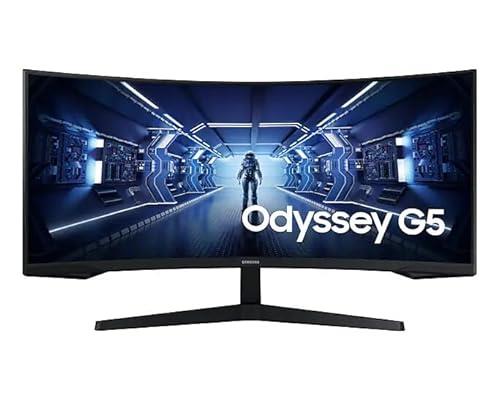 Samsung 34-Inch Odyssey G55T Curved WQHD Gaming Monitor