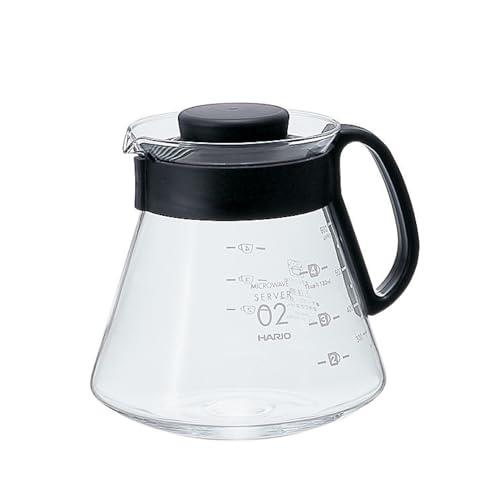 Hario XVD-60B Coffee Server, Black 600 ml