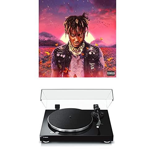 Yamaha TT-S303 Black Turntable and Juice Wrld - Juice Wrld Legends Never Die Double Vinyl Album [Bundle]