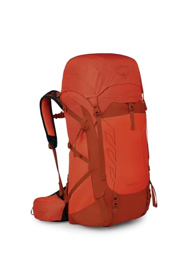 Osprey Tempest Pro 40L Women's Hiking Backpack with Hipbelt, Mars Orange, WM/L