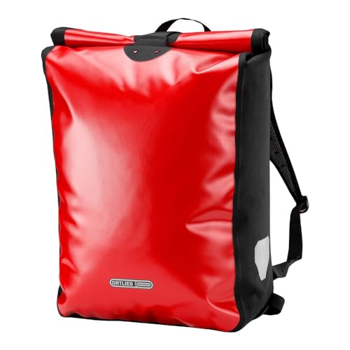Ortlieb Unisex's Messenger-Bag Bicycle Backpack, One Size, Red, One Size