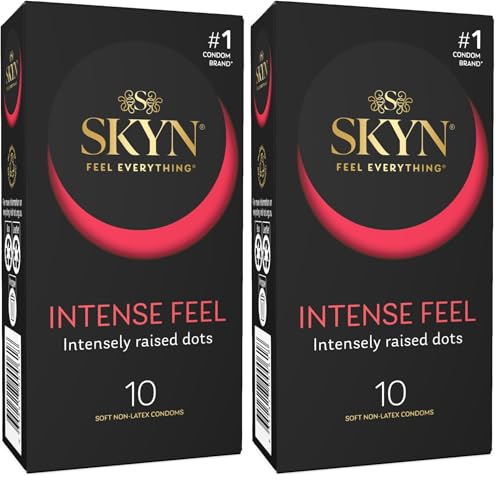 SKYN® Intense Feel Dotted Non-Latex Condoms 20 Pack