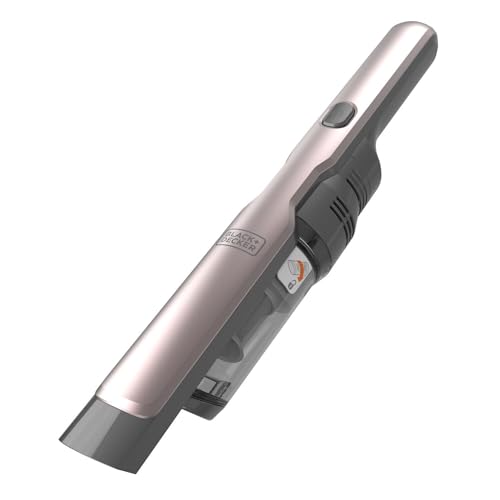 Black+Decker 12V Cordless Digital Brushless Handheld Dustbuster, Rose Gold