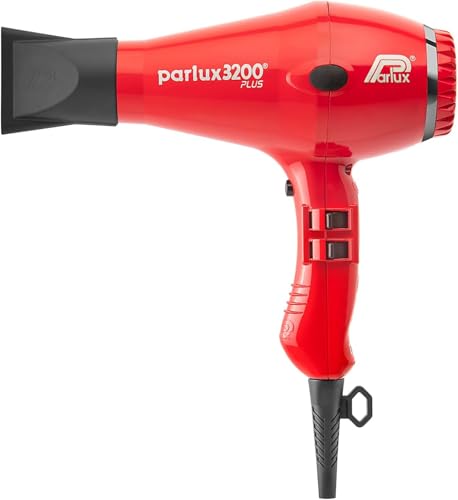 Parlux 3200 Plus Ceramic 1900W Hair Dryer, Red