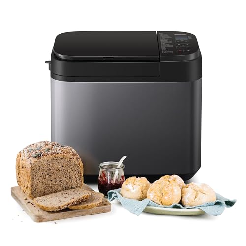 Panasonic SD-YR2540 Fully Automatic Bread maker, with Yeast/Raisin & Nuts Dispenser, 32 Programmes, 4 Gluten-Free Mode, Dual Temperature Sensors, 13 Hours Digital Timer, Stainless