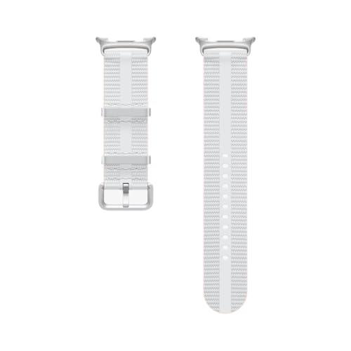 Samsung Galaxy Watch8 Athleisure Watch Band, White, Medium/Large