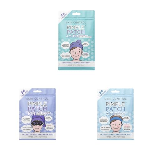 Skin Control AM PM Pimple Patches Bundle