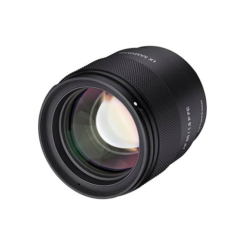 Samyang - AF 85mm F1.8 P Sony FE - Prima Series - Mid-Telephoto - F1.8 Aperture and Compact Design - Ideal for Portrait Photography
