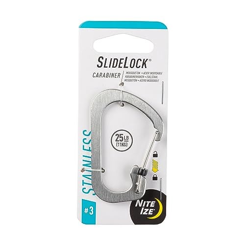 Nite IZE SlideLock Carabiner Stainless Steel #3