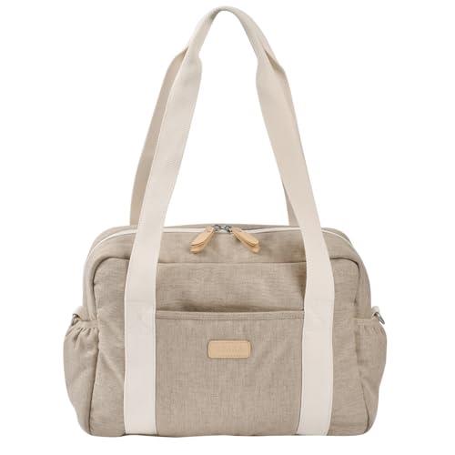 Béaba, Wickeltasche für Babys, Mehrere Fächer, 10 Taschen, Reißverschluss Trolley-Koffer, Schultergurt, Isotherm-Tasche