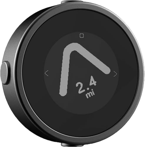 Beeline Moto GPS Computer - Gunmetal Grey | Worldwide Route Planning | Weatherproof & 30 Hours Battery Life | USB Charging | Sat Nav for Motorcycle & Scooter with Strap Mount Included | Glove Friendly