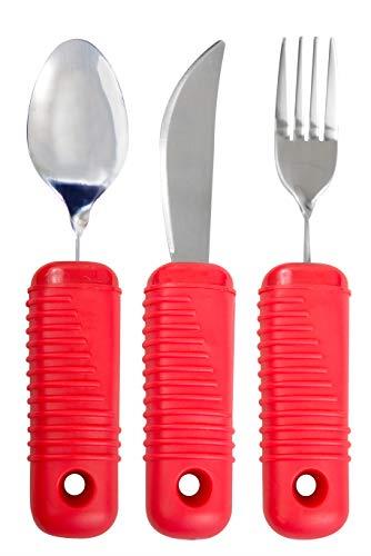 Essential Medical Supply Power of Red Complete Bendable Utensil Set