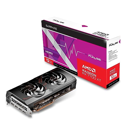SAPPHIRE Pulse AMD Radeon™ RX 7700 XT Gaming 12GB GDDR6 Dual HDMI/Dual DP