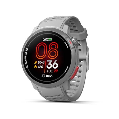 COROS PACE Pro GPS Sport Watch, 1.3-inch AMOLED Touchscreen, Fastest in Class Processor, 20 Days Battery Life, Navigation with Global Offline Maps, Sleep Tracking, Running, Cycling, Swimming - Grey