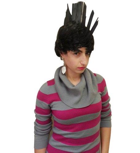 Mohawk Wig Black
