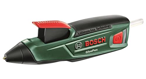 Bosch Home and Garden Cordless Hot Glue Gun GluePen (Micro USB Charger, 4x Ultra Power Glue Sticks, 3.6 V Cardboard Box)
