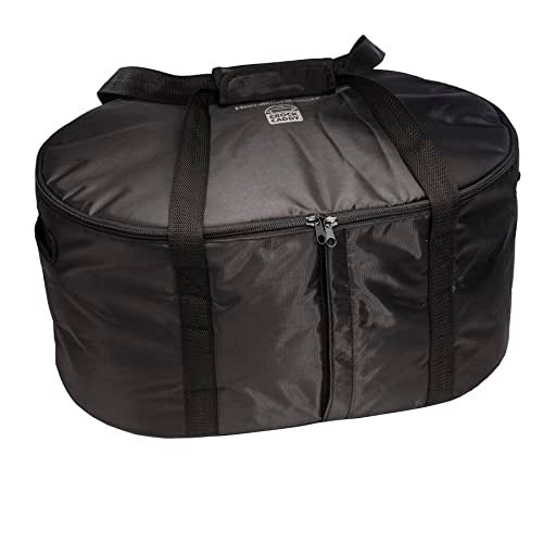 Hamilton Beach Travel Case & Carrier Insulated Bag for 4, 5, 6, 7 & 8 Quart Slow Cookers (33002), Black
