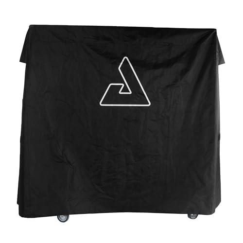 JOOLA Waterproof Ping Pong Table Cover – Heavy-Duty, Outdoor Protection - Table Tennis Cover for Garage, Basement, Indoors or Outside - Fits Large & Small Folding Ping Pong Tables in Upright Position