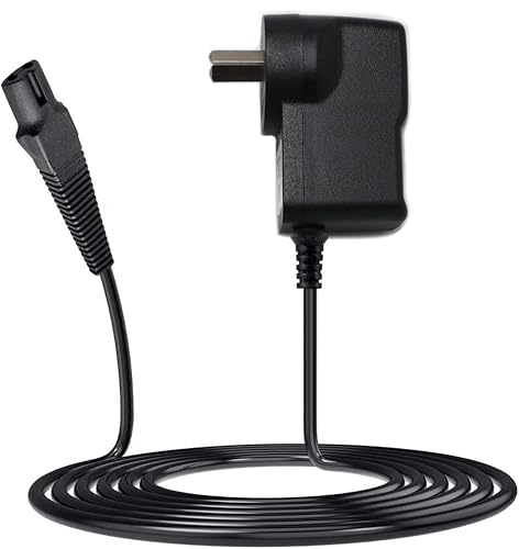 Shaver Charger 12V 0.4A AC Power Supply Adapter for Braun Shaver Series9 8 7 6 5 3 1,Braun Razor 3040s 340s 310S 9385cc 370 720 760cc 790cc 720s-4 7865cc 9090cc 9290cc 9330s 5018s 7020s 9095cc 390cc