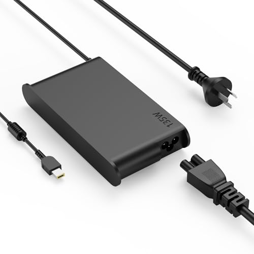 135W 100W AC Adapter Laptop Charger Compatible with Lenovo Yoga Slim 7 Pro C940 Y70 Y50 Y40 ThinkPad X1 Extreme P1 P15v T15p P16s P16v Gen 1 2 3 4 5,Yoga 9i for Dock Charger