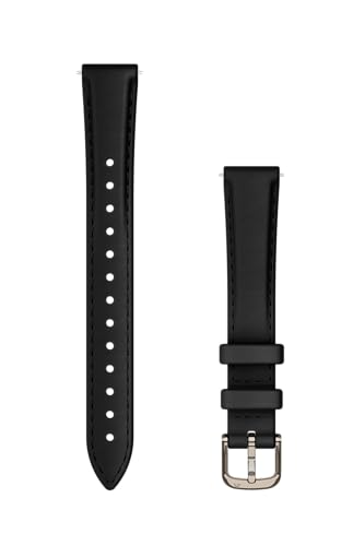 Garmin Lily® 2 Accessory Band, Leather, Black