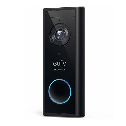 eufy Security, Wireless Video Doorbell Add-on with 2K Resolution Video, Easy Self-Installation, Enhanced Home Security, Cost-Effective, Compatible with HomeBase 1, 2, 3, E
