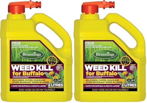 Brunnings Buffalo Safe Weed Killer 2 Liter (Pack of 2)
