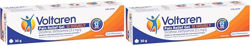 Voltaren 12 Hourly Pain Relief Gel 30 g (Pack of 2)