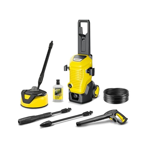 Kärcher K5 WCM Premium 2300PSI Electric Pressure Cleaner/Washer, Flow Rate: 8.3ltr/min; 5m Hose, Area: 40m²/h, Weight 13kg, Surface Cleaner, High-Pressure Gun, Dirt Blaster, Spray Lance