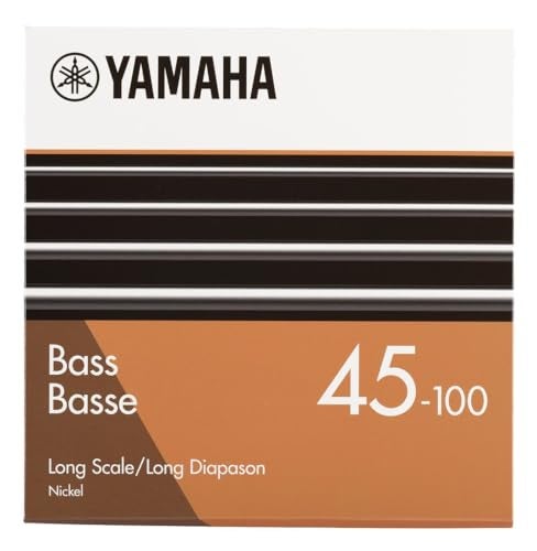 Yamaha GSB45 Nickel Wound Bass Guitar Strings, Long Scale (45-100)