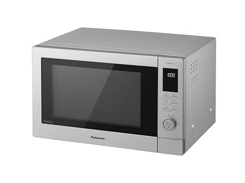 Panasonic 34L Combination Microwave with Convection, Grill, Oven and Built In Air Fry Function, Includes Air Fry Basket, Silver (NN-CD88QSQPQ)
