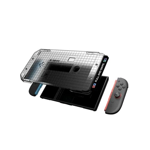 GENKI Aegis Shield for Nintendo Switch 2 - Tempered Glass Screen Protector with Easy Applicator for Enhanced Gaming Experience (2 Pack)