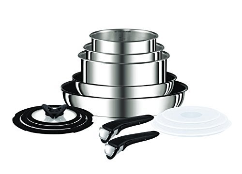 Tefal Ingenio Stainless Steel 13pc Set