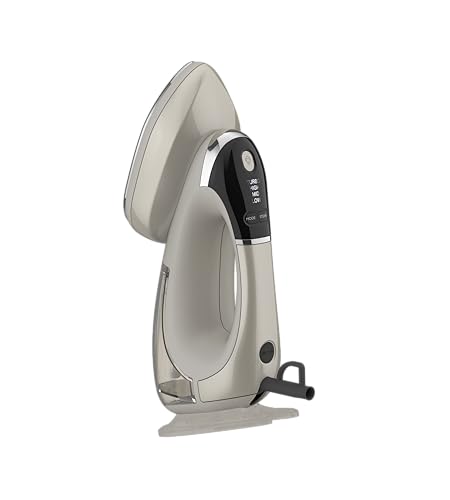 Cuisinart Steam Luxe 2-in-1 Garment Steamer & Press – 2000W Handheld with Turbo Steam, 4 Steam Settings, 270ml Water Tank, LED Touch Controls & Fast 10s Heat-Up