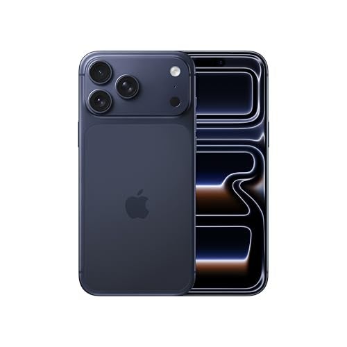 Apple iPhone 17 Pro Max (256 GB) - Deep Blue [6.9-inch Display with Promotion, A19 Pro Chip, Best Battery Life in Any iPhone Ever, Pro Fusion Camera System, Center Stage Front Camera]